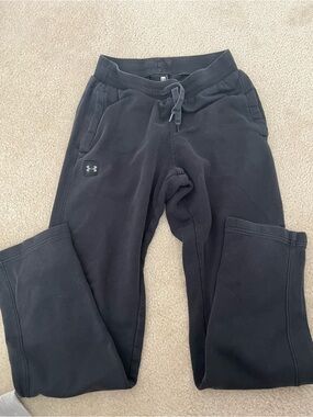 Under Armour Black Jogger Sweatpants with Logo